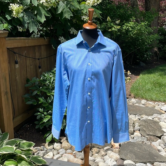 Ted Baker Colston Endurance Trim Fit Floral Dress Shirt - Picture 3 of 13